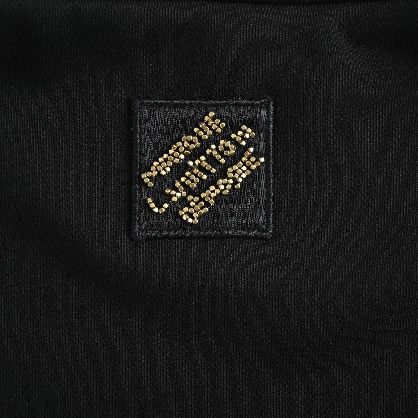 Louis Vuitton/Louis Vuitton Gold sequin logo embroidered jacket jacket